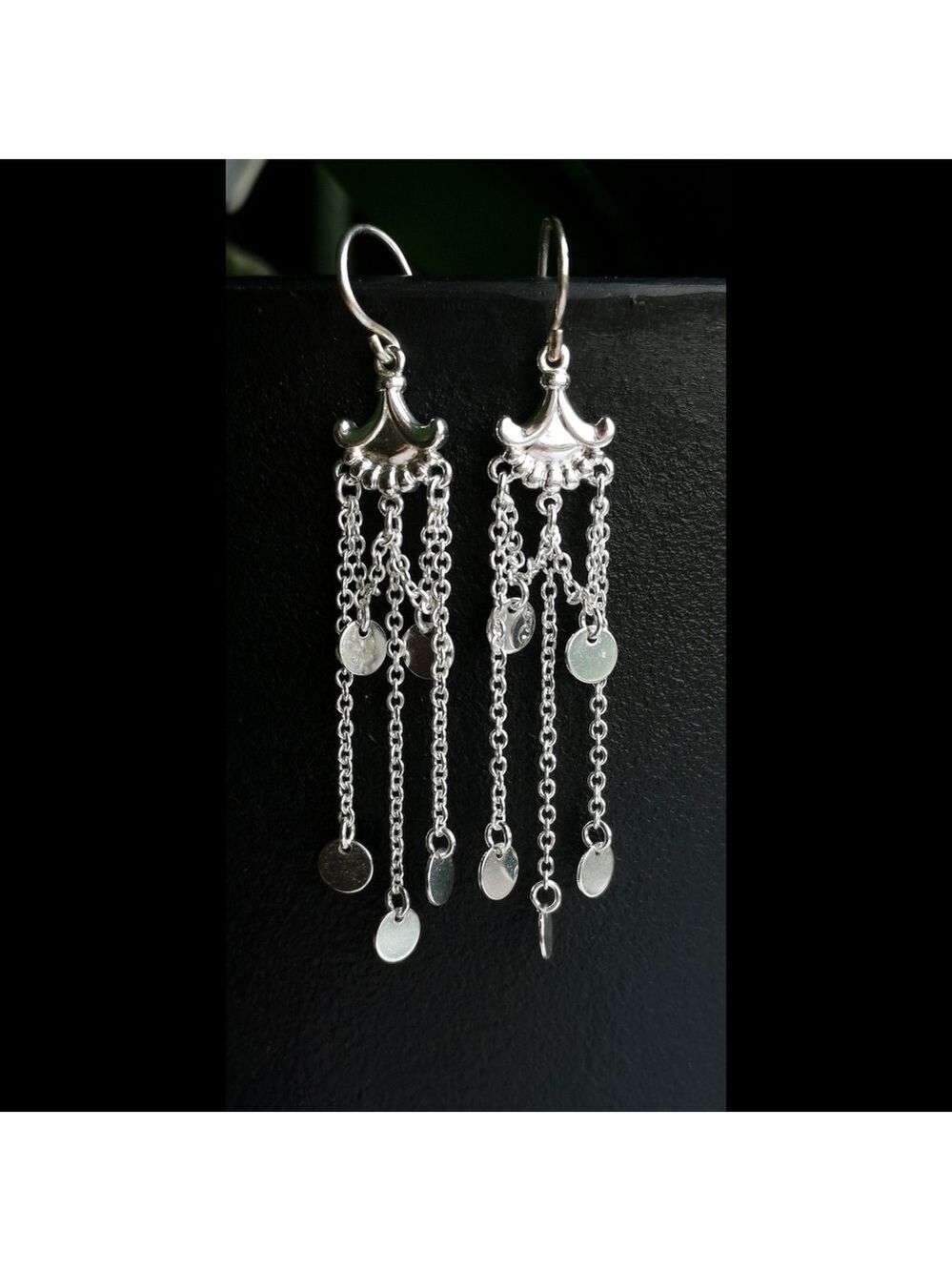 Sterling Silver dangle chandelier earrings 🆕